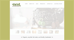 Desktop Screenshot of nestnaturalhome.com